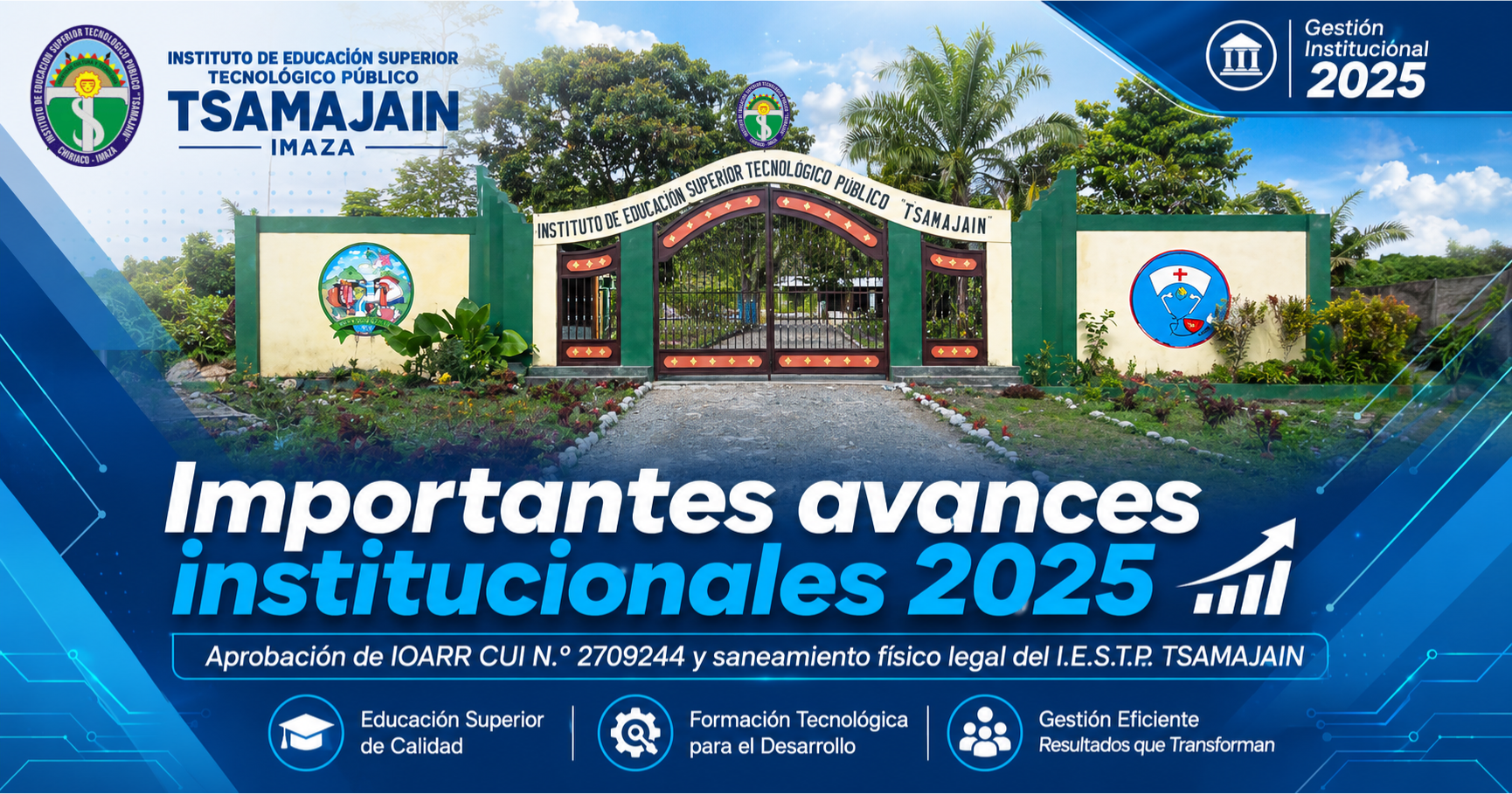 Avances Históricos Fortalecen el Desarrollo Institucional del IESTP Tsamajain