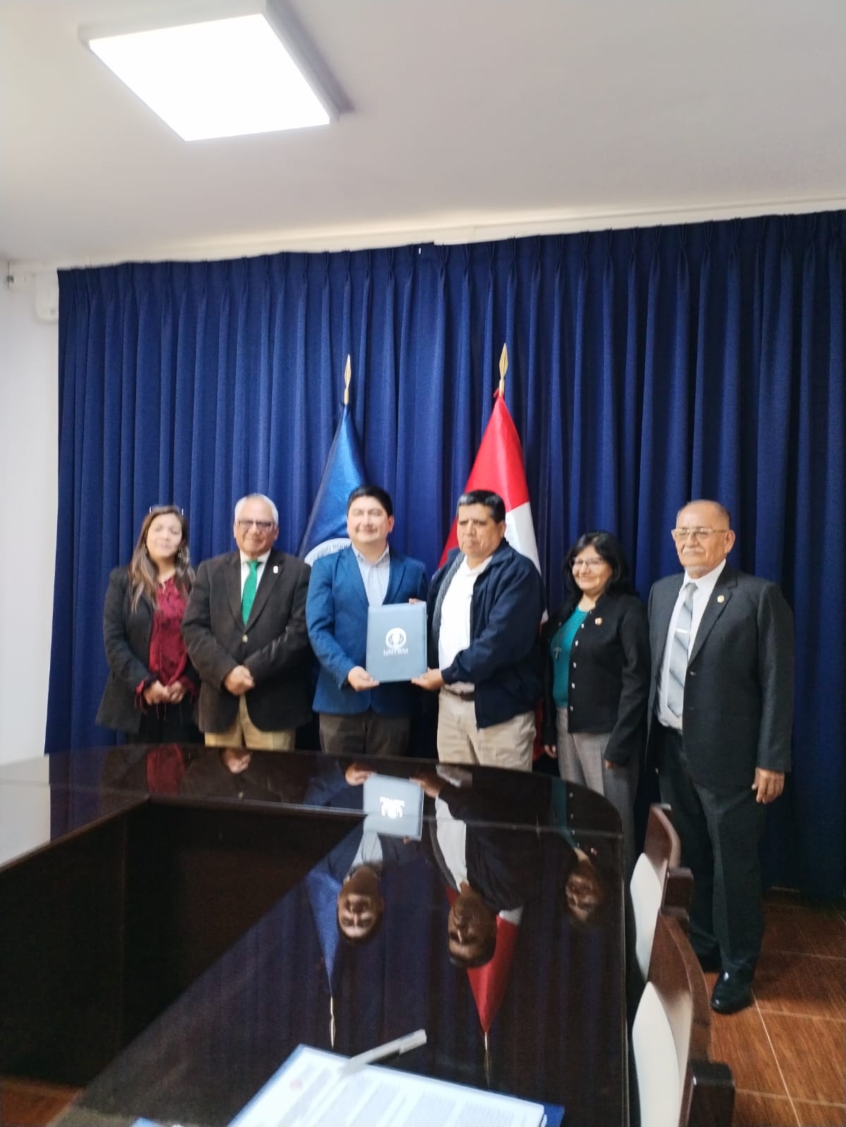 IESTP Tsamajain y la Universidad Nacional Toribio Rodríguez de Mendoza Firman Convenio de Cooperación Interinstitucional